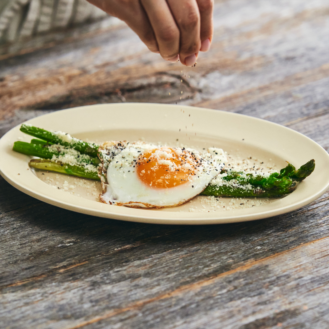 簡単におしゃれに アスパラのビスマルク風 ぶるキッチン